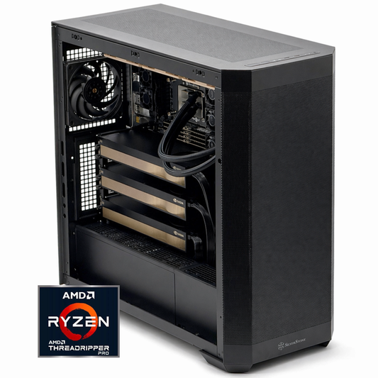 Novatech Apex AI Compute Workstation — Dual RTX PRO 6000 Blackwell + Threadripper PRO — AI Training, Large Model Inference & GPU Rendering Workstation